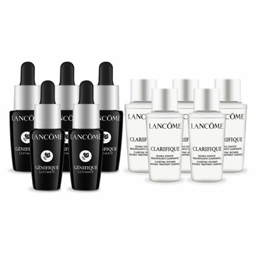 LANCOME 蘭蔻 超極光活粹晶露(10ml)X5+超極限肌因賦活露(7ml)X5-國際航空版