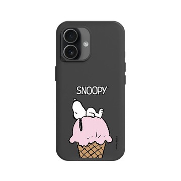 iPhone 17 SolidX 黑 - 史努比 Snoopy - 冰淇淋甜筒