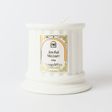 【ScentMûes森繆斯】大音樂家系列 歡樂莫札特 精油香氛大豆蠟燭 150g (豐盛花果香)
