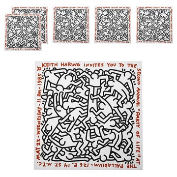 魔術百貼自黏收納布 45x45cm科技棉布超細纖維 防碰撞/防刮傷/自黏面料  黑白塗鴉  6個