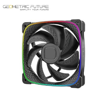 Geometric Future 幾何未來 Squama 龍鱗 2503B 12cm ARGB風扇 黑色