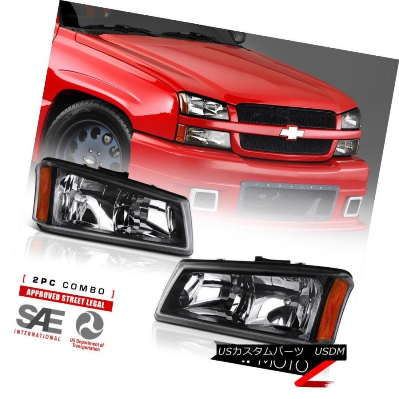 ヘッドライト 03-06 Silverado Signal Light Rosso Red Roof Brake