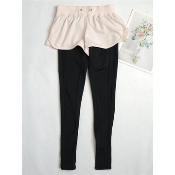 健身褲運動休閑速干一體褲女士褲子長褲塑型女褲跑步瑜伽7803