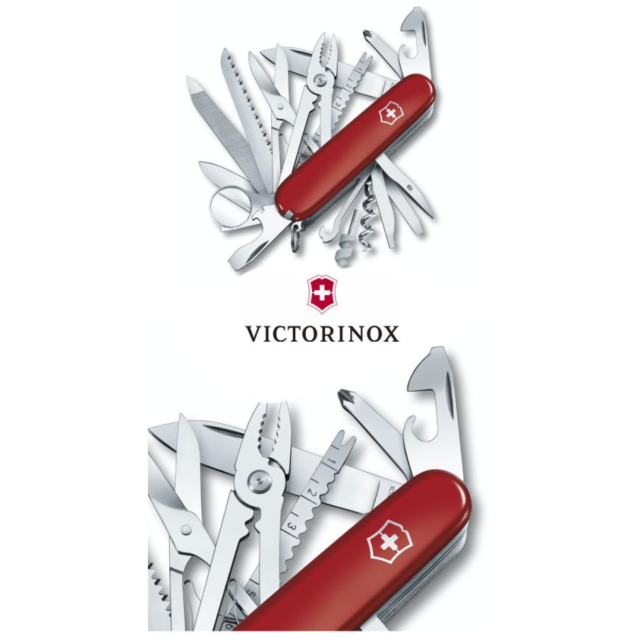 VICTORINOX ナイフ 万能ナイフ ビクトリノックス スイスチャンプ マルチツール 十徳ナイフ コンパクト 折りたたみ アウトドア キャンプ 軽量 1.6795 OTTD