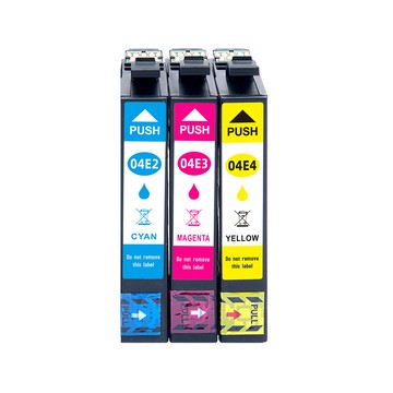EPSON 【TC墨水匣】EPSON 04E/T04E T04E250~T04E450 彩色 相容墨水匣 適 XP-2100/XP-2101/XP-4101/WF-2831