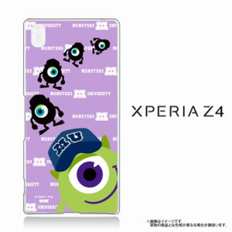 Xperia Z4 So 03g Sov31 402so クリアケース Disney ディズニー モンスターズインク マイク Z4 通販 Lineポイント最大1 0 Get Lineショッピング