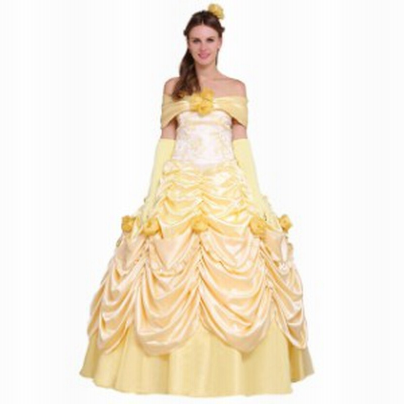 高品質 高級コスプレ衣装 ディズニー 美女と野獣 風 プリンセス ベル タイプ ドレス Beauty And The Beast Belle Princess Dress Wedding 通販 Lineポイント最大1 0 Get Lineショッピング