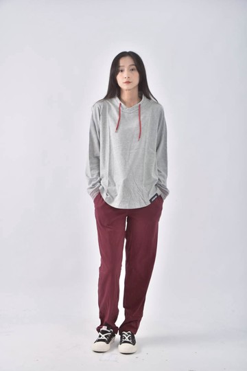 (M) jason wu運動紅撞色灰色套裝