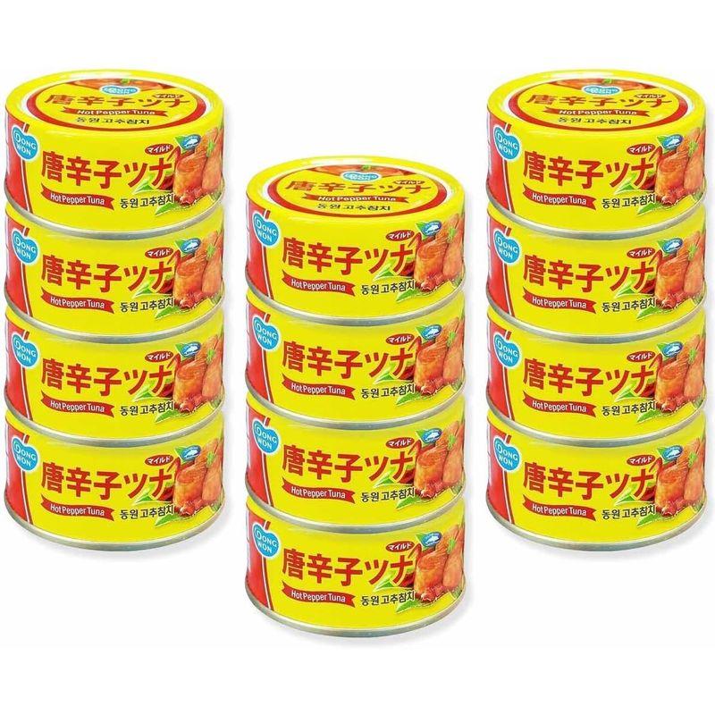 東遠 唐辛子ツナ缶詰（100g） 12個セット