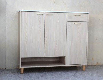 【歐風別館】維也納四尺楓木色鞋櫃【基隆至台中免運費】