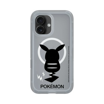 iPhone 16 AirX 流變灰 - 寶可夢 Pokemon - 皮卡丘背面剪影
