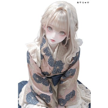 【9 月新作】07-144-0265 人物貼紙 幻想復古浪漫咖啡廳