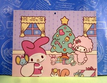 【震撼精品百貨】My Melody 美樂蒂~卡片_布置聖誕樹