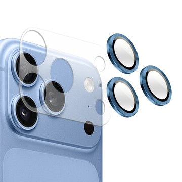 Timo for iPhone 18 /17 /Pro Max /Pro /Air 系列 鏡頭專用 鏡頭底座保貼+3D鏡頭環 二件組