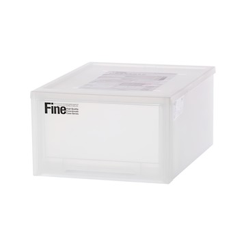 KEYWAY 抽屜整理箱 30L LF-0083  52 x 39 x 24cm  透明色  1個