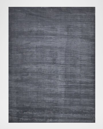 Velutto Hand-Loomed Gray Rug, 4' x 6'
