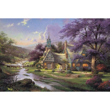 【拼圖貓】HC - 畫作系列 台灣製 1000片夜光拼圖 1000-120D