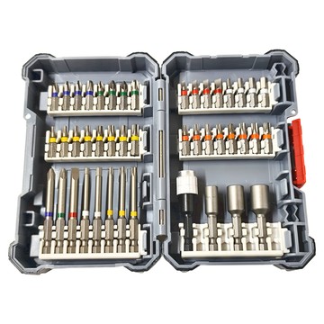 BOSCH 博世 台灣公司貨 Pick & Click 超硬螺絲起子鑽頭混合套件44件組 2608522421 500g  1盒  1組