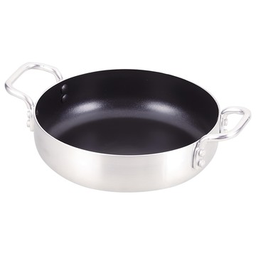 PEARL LIFE 珍珠金屬 18cm雙柄桌面鍋(可用於烤箱)HB-3962  1入