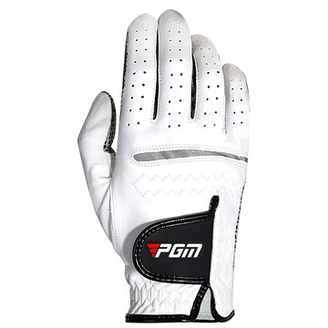 PGM Golf 男款羊皮高爾夫防滑顆粒運動手套 右手用 PG007  22  白色  1個