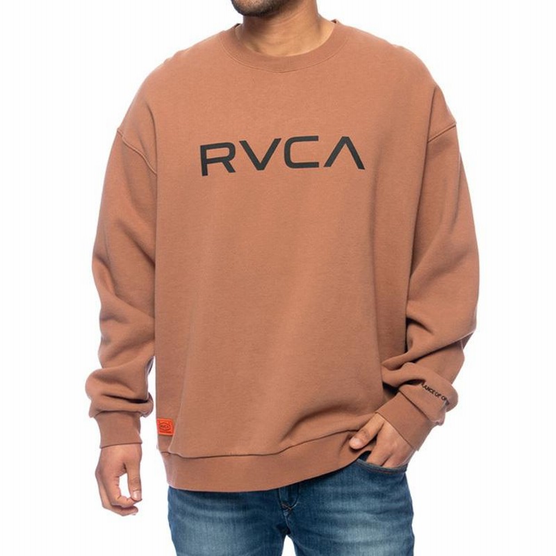 RVCA ルーカ メンズ BIG RVCA CR トレーナー スウェット 裏起毛
