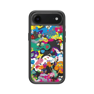 iPhone Air Mod NX -邊框背蓋組合 (相機按鈕) 黑 - MITSUME - Phantom candy