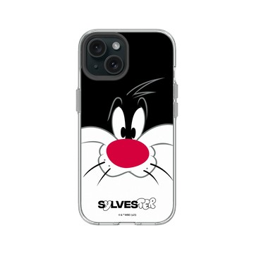 iPhone 15 Clear 透明 - 樂一通 Looney Tunes - 大臉傻大貓