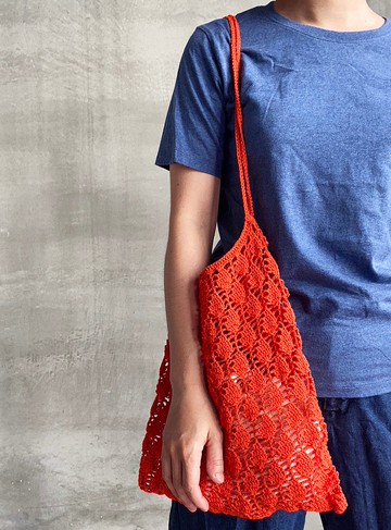 秋天  葉子模樣 鏤空包