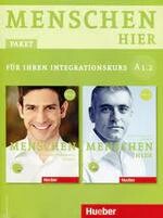 Menschen hier A1/2: Paket: Kursbuch mit DVD-ROM und Arbeitsbuch Menschen hier mit Audio-CD 課本+Menschen hier練習本+CD  Evans  Hueber