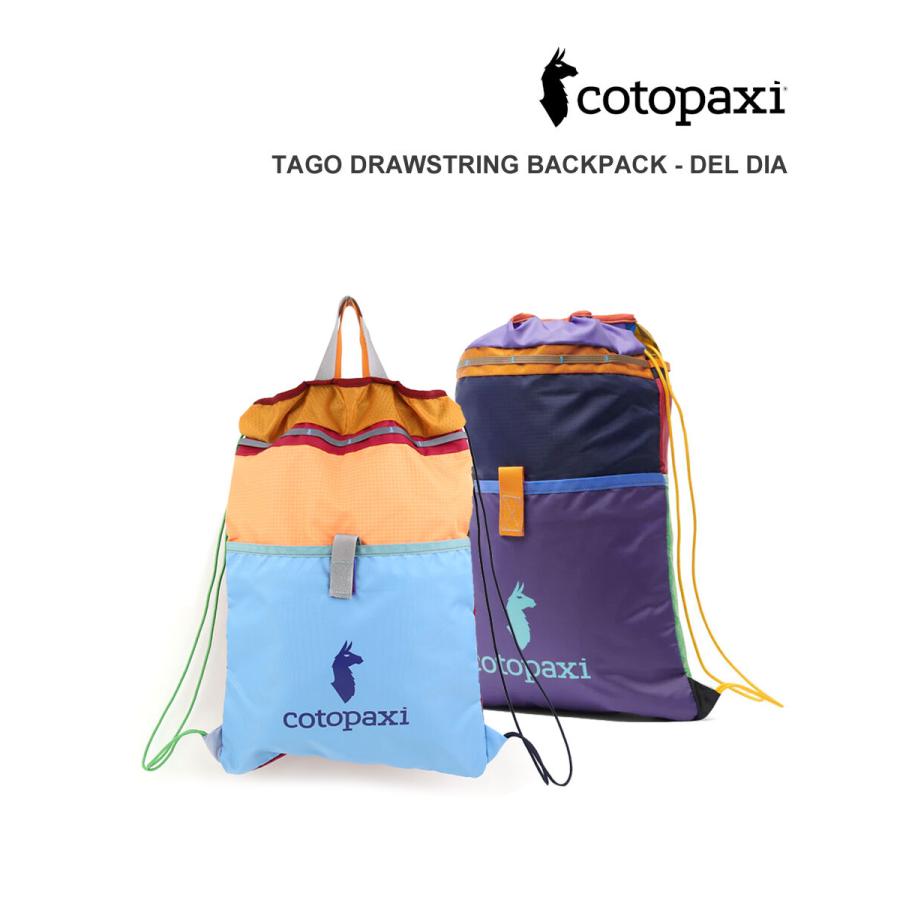 コトパクシ ナップサック リュック TAGO DRAWSTRING BACKPACK - DEL