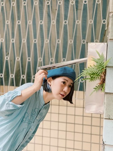 JOJA / 貝蕾 / 薄泡泡綿紗 / 湖水藍