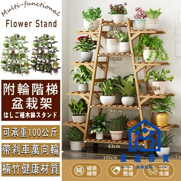 公司貨/附發票 【免運+開發票】附輪 陽臺 花架 置物架 花盆架 防潮防腐 盆栽架 多肉架 落地花架 階梯花架 園藝花架 室外花架工廠現貨直銷 售後保障 全館折扣 6m111