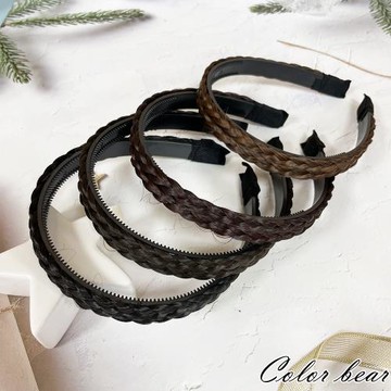 【卡樂熊】仙女魚骨辮子甜美雙辮(四色)