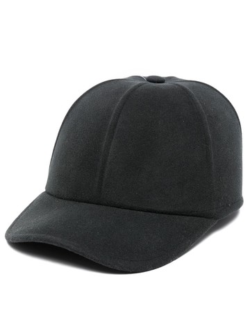 Thom Browne - wool baseball cap - women - Wool - L - Grey