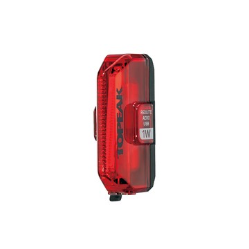 『小蔡單車』 Topeak RedLite Aero USB 1W 電暖爐型警示燈附水滴座管 尾燈/車燈/警示燈 自行車