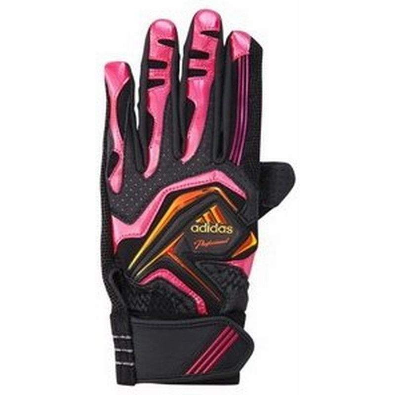 Adidas アディダス Do248 Adidas Professional バッティンググローブ 両手用 G734 ブラック ブラストピンク M 24 25cm 通販 Lineポイント最大0 5 Get Lineショッピング