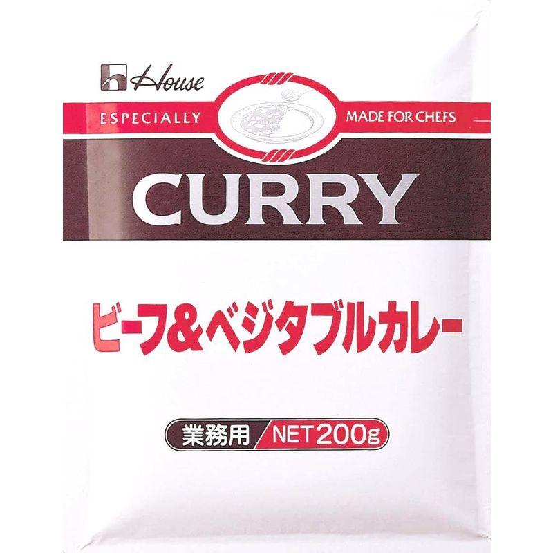 ハウス ビーフベジタブルカレー 200g×10個