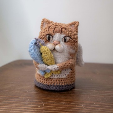 【寶貝好好睡】毛線紀念罐-全身大寶貝