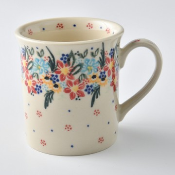 波蘭陶 桃花源系列 濃縮咖啡杯 250ml 波蘭手工製