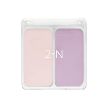 2aN摩登雙色腮紅#01棉糖紫 4.5g * 2