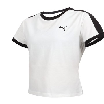 PUMA 女流行系列T7短袖T恤(上衣 休閒 慢跑 歐規「63212902」≡排汗專家≡