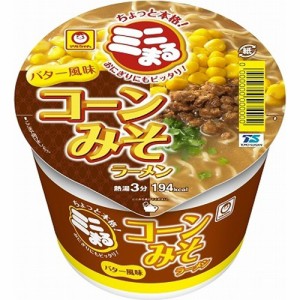 マルちゃん ミニまる コーン味噌バター風味  ×12