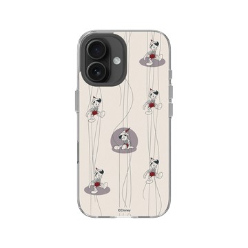 iPhone 16 Clear Case（相機按鈕） 透明 - 迪士尼-經典系列 Disney Classics - 木偶奇遇記 - 皮諾丘與木偶線