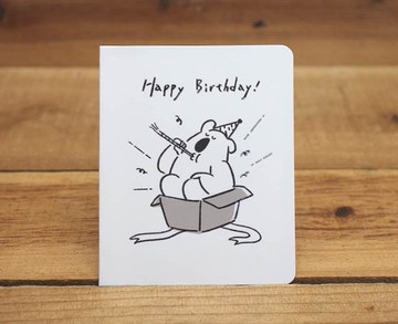 【卡片-小卡】 黑田桑小卡(HAPPY BIRTHDAY)29935