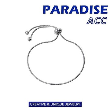 PARADISE 小球 抽拉 細手鍊 316L 鈦鋼 不鏽鋼 不過敏不掉色