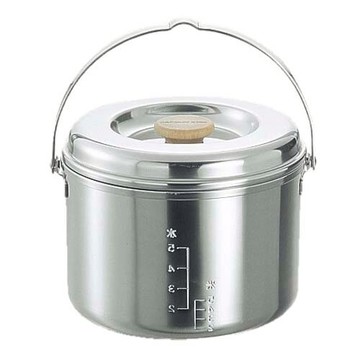 【露營趣】Captain Stag 鹿牌 M-8618 合金3層鍋 4.3L 不鏽鋼三層鍋 湯鍋 麵鍋 煮飯鍋 煮米鍋