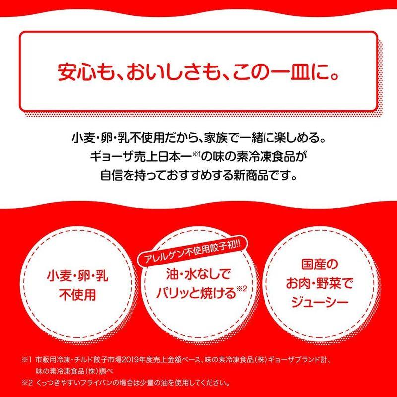 冷凍味の素冷凍食品 米粉でつくったギョーザ 276g 12個入り × 20個