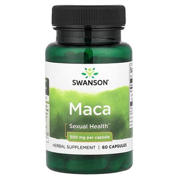 Swanson, 瑪卡，500 毫克，60 粒膠囊