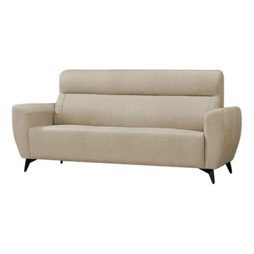 【本木】大和 台灣製耐磨貓抓皮3人坐沙發燕藍灰#6713