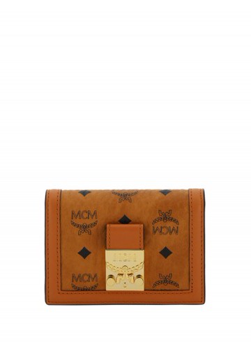 Mcm - Tracy Card Case - Womens - Brown